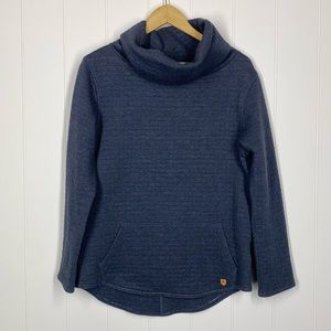 Burton Dryride Blue Pullover Turtleneck Size Small